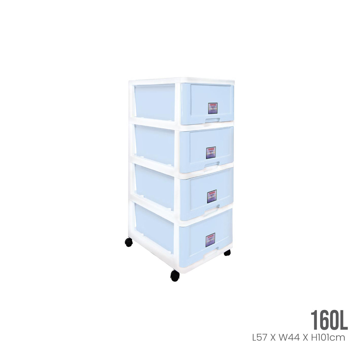 4 TIER MENTON DRAWER W/WHL (807-4) | TOYOGO Singapore – TOYOGO